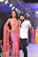 A D Singh with Nathalia Kaur at Kingfishers coimbaitore fashion week on 6th Nov 2012 (15).jpeg